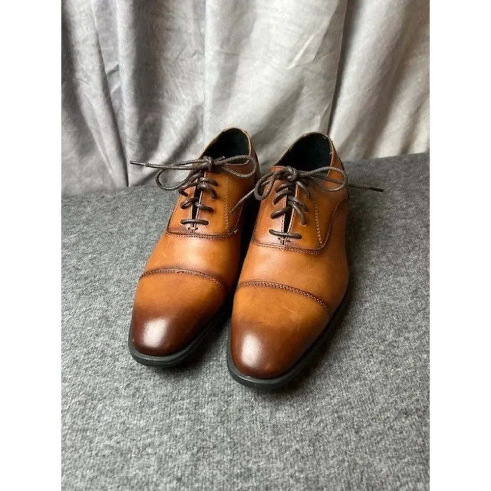 Nordstrom Rack Ortholite Men’s Cap Toe Brown size 8M